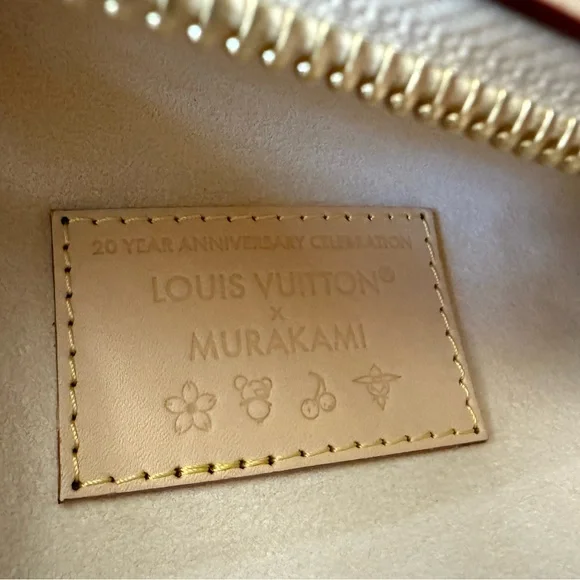 *100% AUTH* Louis Vuitton x Takashi Murakami – White Multicolored High-Rise - Picture 8 of 10